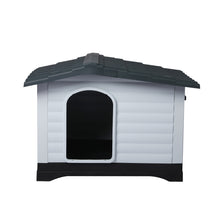 PaWz Dog Kennel Outdoor Indoor Plastic L Grey-1910112970902474753