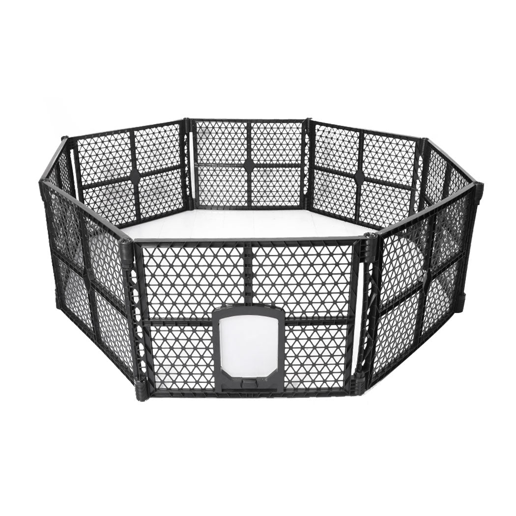 PaWz Pet Playpen Folding Dog Plastic L Large-1910112978359947265
