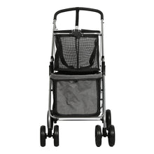 PaWz Pet Stroller 2-Tier Dog Cat Carrier Foldable-1910112547101609985