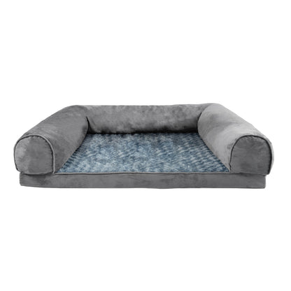 PaWz Pet Bed Sofa Dog Beds Bedding Soft M Cover Grey Cover Medium-1910112954909593601