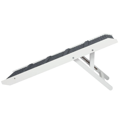 PaWz Adjustable Dog Ramp Height Stair White-1910112466059268097
