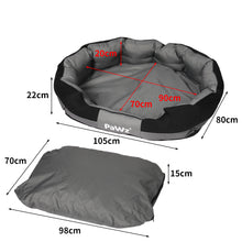 PaWz Waterproof Pet Dog Calming Bed Large-1910112469167247362