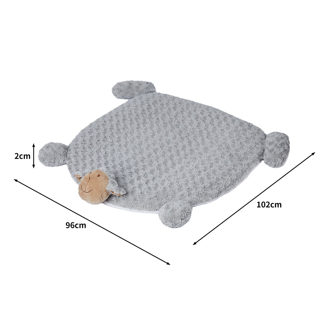 PaWz Pet Bed Cat Calming Beds Dog Squeaky L Grey Large-1910112964086730754