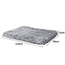 PaWz Dog Mat Pet Calming Bed Memory L Charcoal Large-1910112983359557634