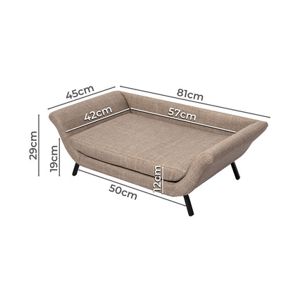 PaWz Pet Sofa Bed Raised Elevated Soft-1910112487135645698