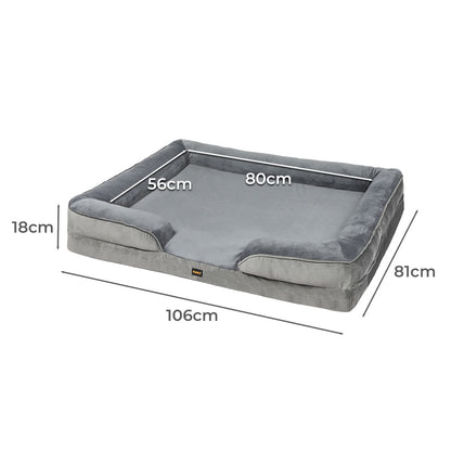 PaWz Memory Foam Pet Sofa Bed Cushion XL X-Large-1910112479254548482