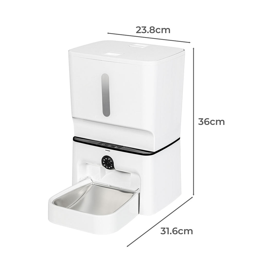 Pawz 2-in-1 Automatic Pet Feeder Wifi Camera Laser Toy-1919278362916950018