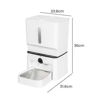 Pawz 2-in-1 Automatic Pet Feeder Wifi Camera Laser Toy-1919278362916950018