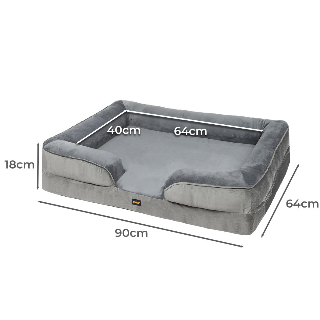 PaWz Memory Foam Pet Sofa Bed Cushion L Large-1919892826951389186