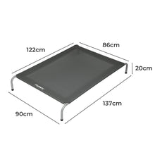 PaWz Elevated Trampoline Pet Bed Dog XXL Grey XX-Large-1910112493510987778