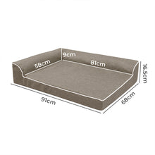 Pawz Orthopedic Dog Bed L Coffee-1910112251352846338