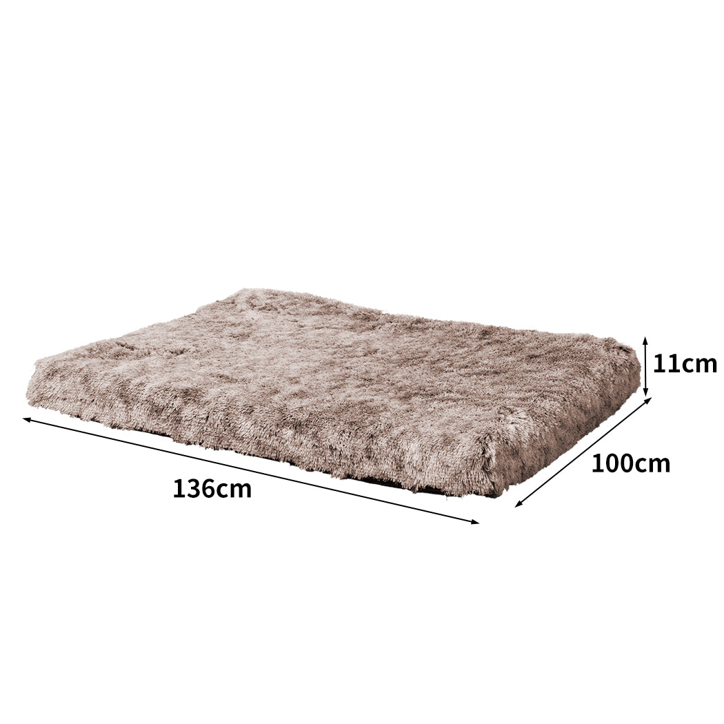PaWz Dog Mat Pet Calming Bed Memory XL Coffee X-Large-1910112464125693954