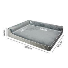 Pawz Orthopedic Dog Bed XL Grey-1910112253810708482