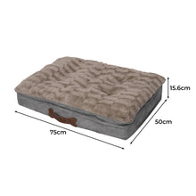 PaWz Dog Calming Bed Pet Cat Removable S Khaki Small-1910112967060492290