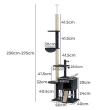 Pawz Cat Tree Scratching Post Scratcher Hammock Condo-1919278362753372162