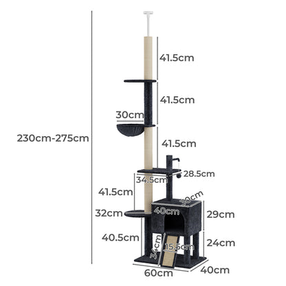 Pawz Cat Tree Scratching Post Scratcher Hammock Condo-1919278362753372162