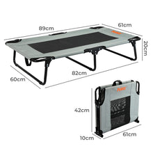 Pawz Pet Elevated Bed Dog Raised Trampoline Foldable Large M Size-1919892817824583682