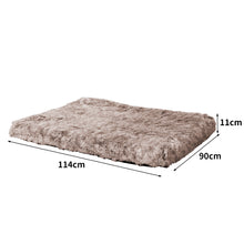 PaWz Dog Mat Pet Calming Bed Memory L Coffee Large-1910112983200174082