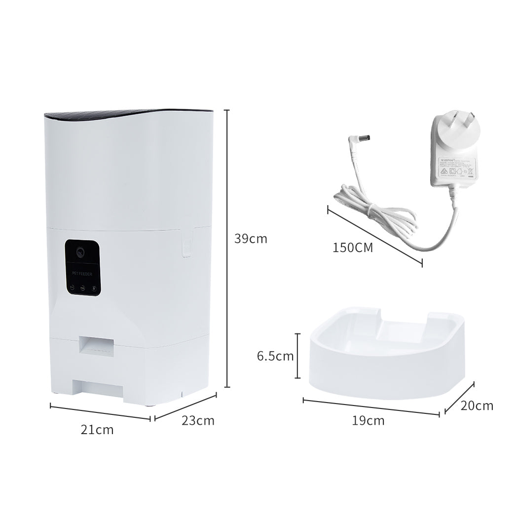 PaWz 9L Auto Pet Feeder Automatic Camera-1910112962245431298
