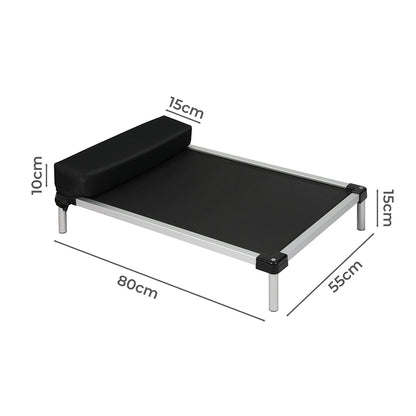 PaWz Pet Trampoline Aluminium Frame L Black Large-1910112488867893250