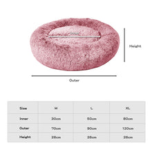 PaWz Pet Bed Memory Foam Dog Donut Pink X-Large-1910112491321561090