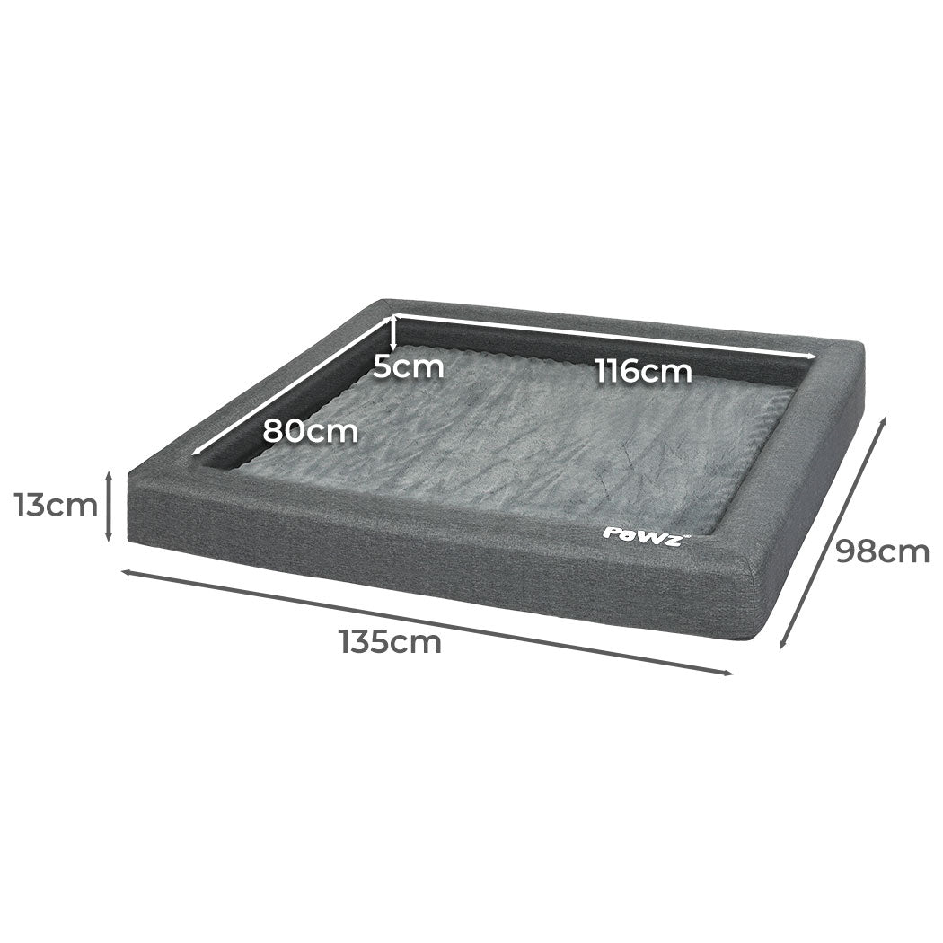 PaWz Memory Foam Pet Bed Calming Dog XXL XX-Large-1910112480475090946