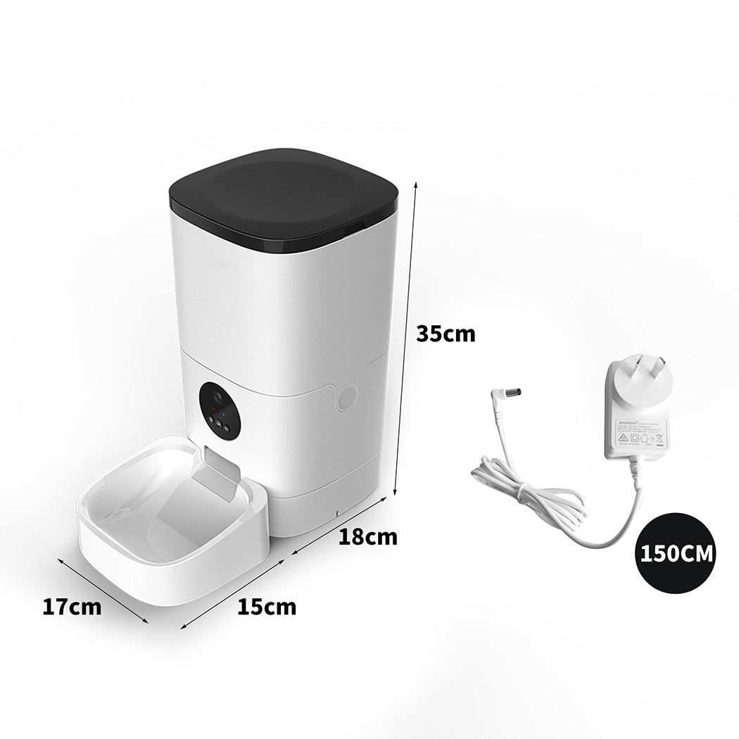 PaWz 6L Auto Feeder Pet Automatic Camera-1910112972227874818