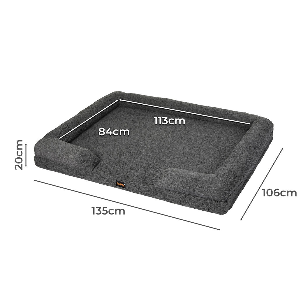 PaWz Memory Foam Pet Sofa Bed-1919892826754256898