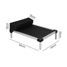 PaWz Pet Trampoline Aluminium Frame M Black Medium-1910112489195048962