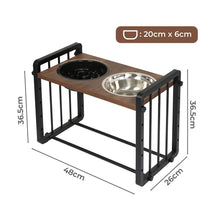 PaWz Adjustable Height Pet Feeder Elevated L Large-1910112485818634242