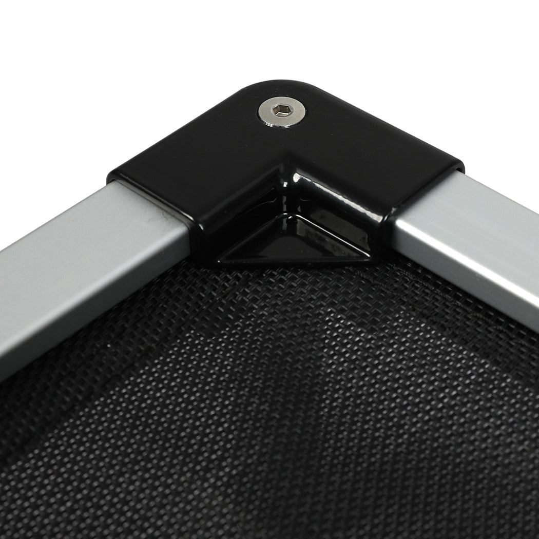 PaWz Pet Trampoline Aluminium Frame M Black Medium-1910112489195048963