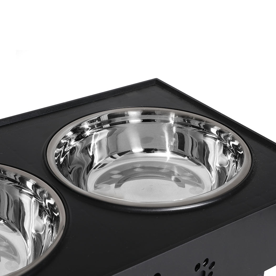PaWz Elevated Pet Feeder Food Water-1910112981119799299