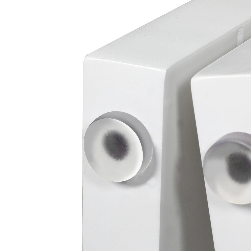 PaWz Wooden Pet Gate Dog Fence Safety White 400x 3MM-1910112968226508803