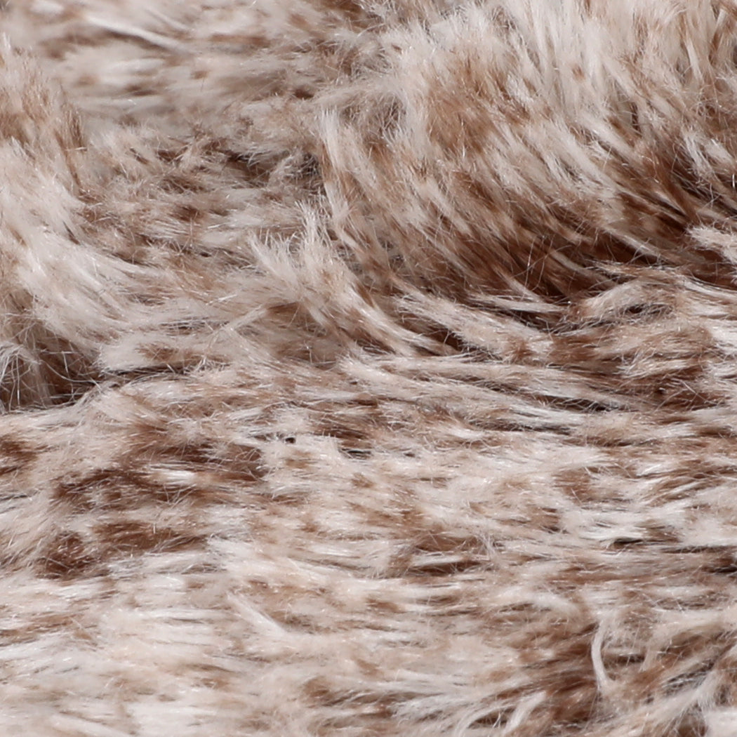 TheNapBed 1.8m Human Size Pet Bed Fluffy Brown-1910112472883400707