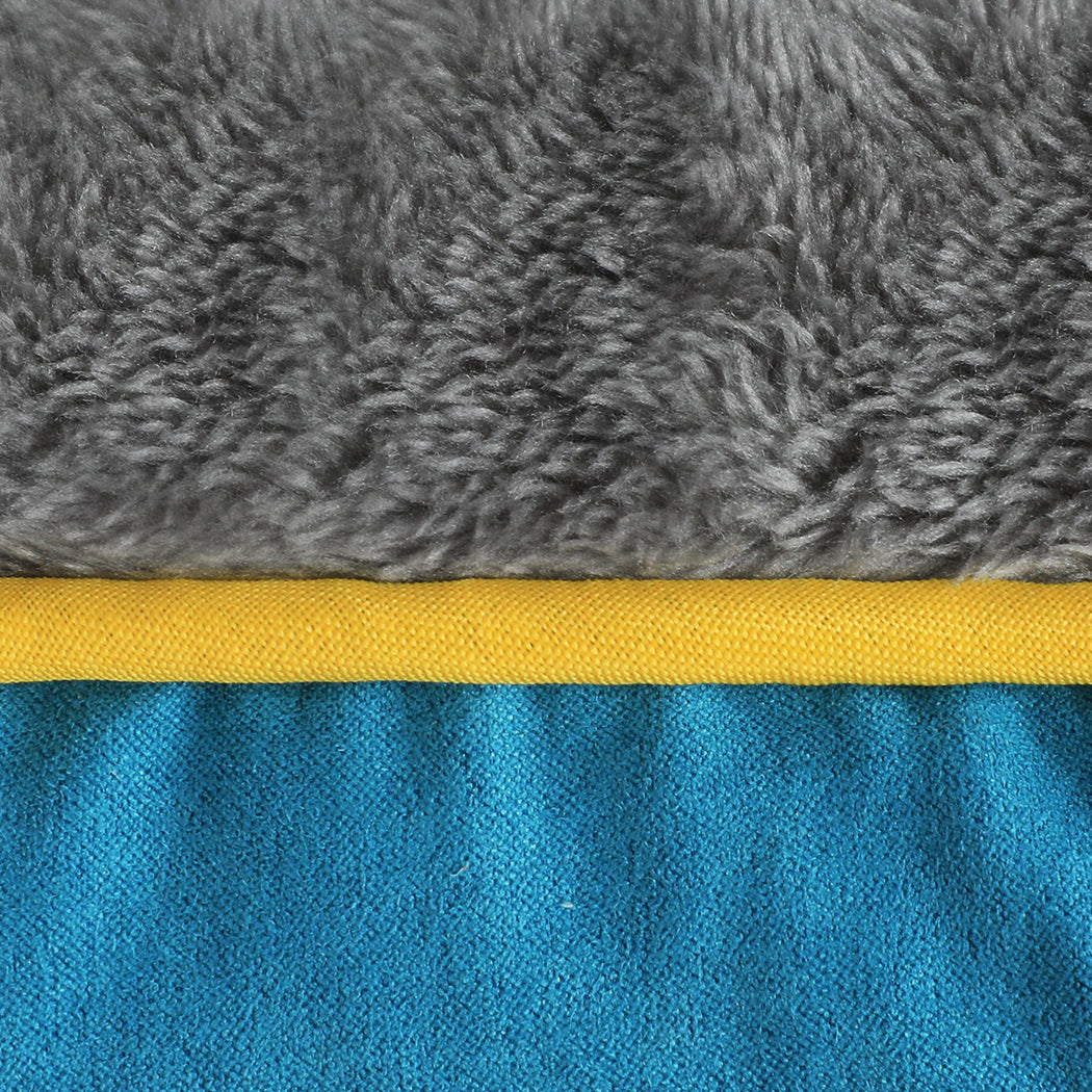 PaWz Electric Pet Heater Bed Heated XL Blue X-Large-1910112463613988867