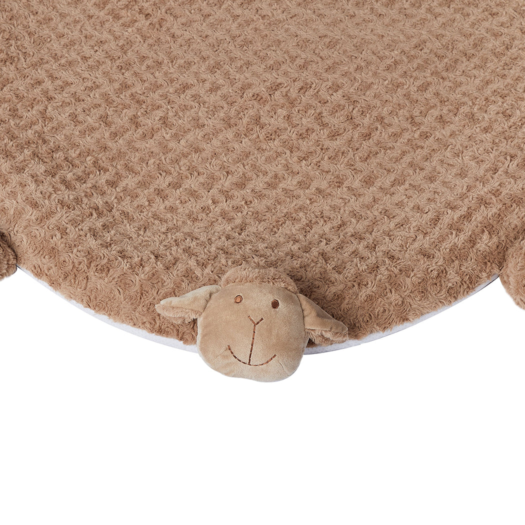 PaWz Pet Bed Cat Calming Bed Dog Squeaky M Tan Medium-1910112965097558020