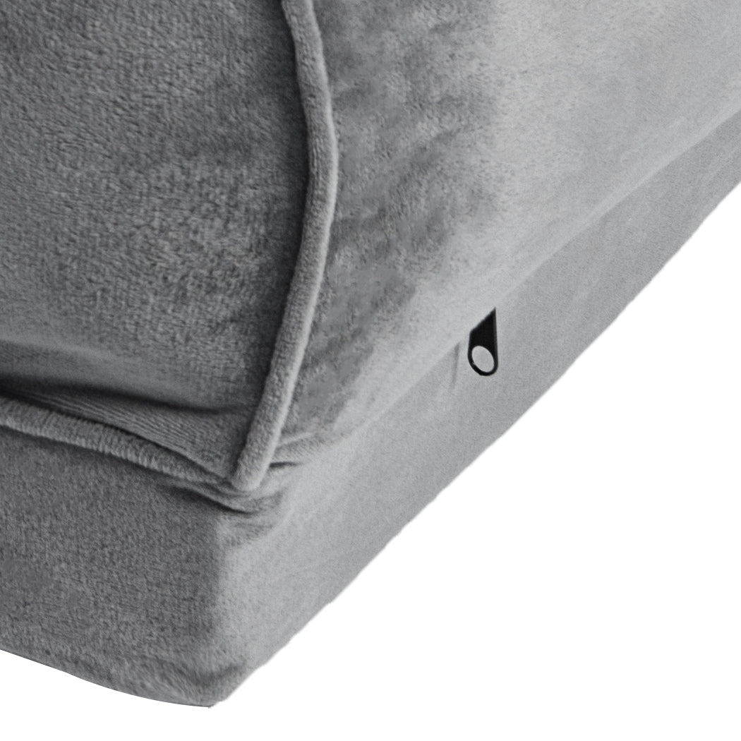PaWz Pet Bed Sofa Dog Beds Bedding Soft M Cover Grey Cover Medium-1910112954909593604