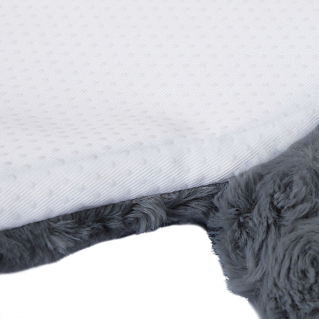 PaWz Pet Bed Cat Calming Bed Dog Squeaky M Charcoal Medium-1910112964594241540