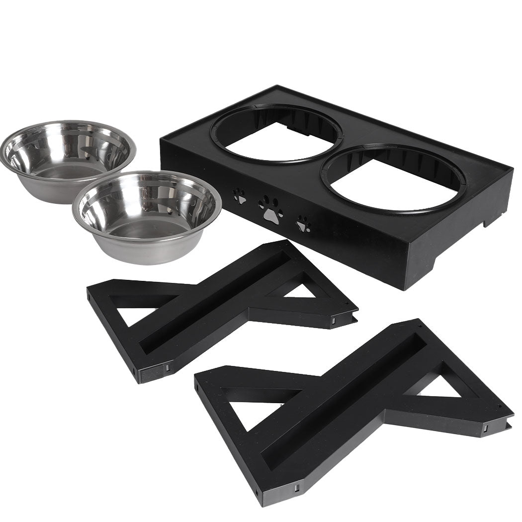 PaWz Elevated Pet Feeder Food Water-1910112981119799300