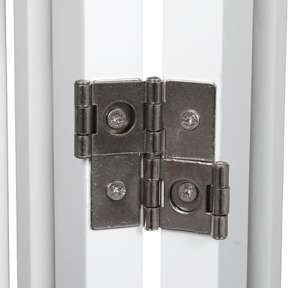 PaWz Wooden Pet Gate Dog Fence Safety White 400x 3MM-1910112968226508804