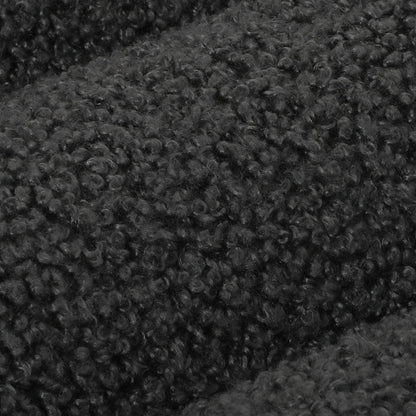 Pawz S Size Orthopedic Dog Bed with Sherpa Plush Removable Cover in Grey-1919892817057026052