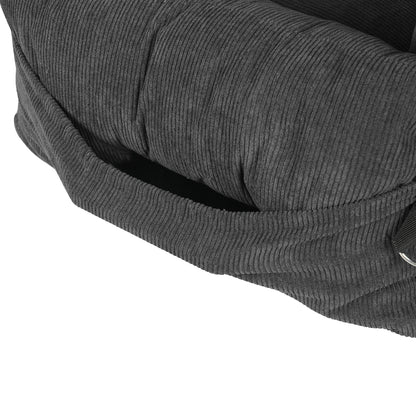 PaWz Pet Car Booster Seat Dog Protector L Grey Large-1910112476243038213