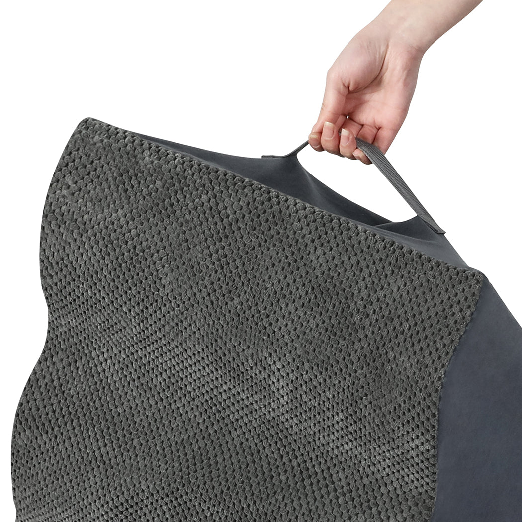 Pawz 4 Steps Pet Stairs Dog Ramp High Density Foam Grey-1919278361717379077