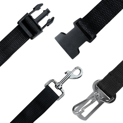PaWz Dog Car Booster Seat Belt Pet Backrest Grey-1910112480655446021