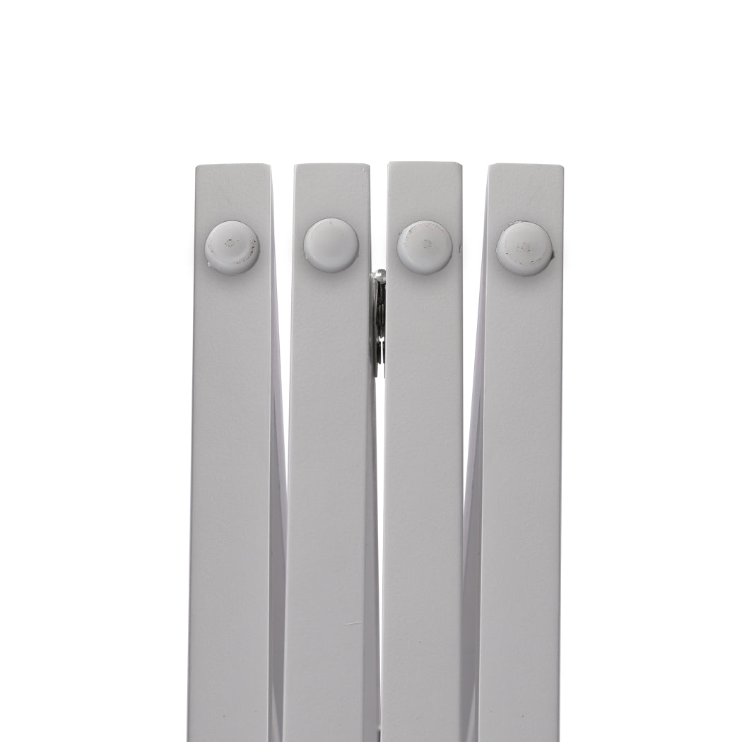 Wooden Pet Gate Dog Fence Retractable White 600x 3MM-1910112968746602501