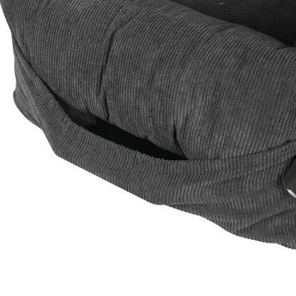 PaWz Pet Car Booster Seat Dog Protector M Grey Medium-1910112476582776837