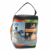 Jumbo 12 Pack Squeaky Tennis Balls for Dogs Pet Savers