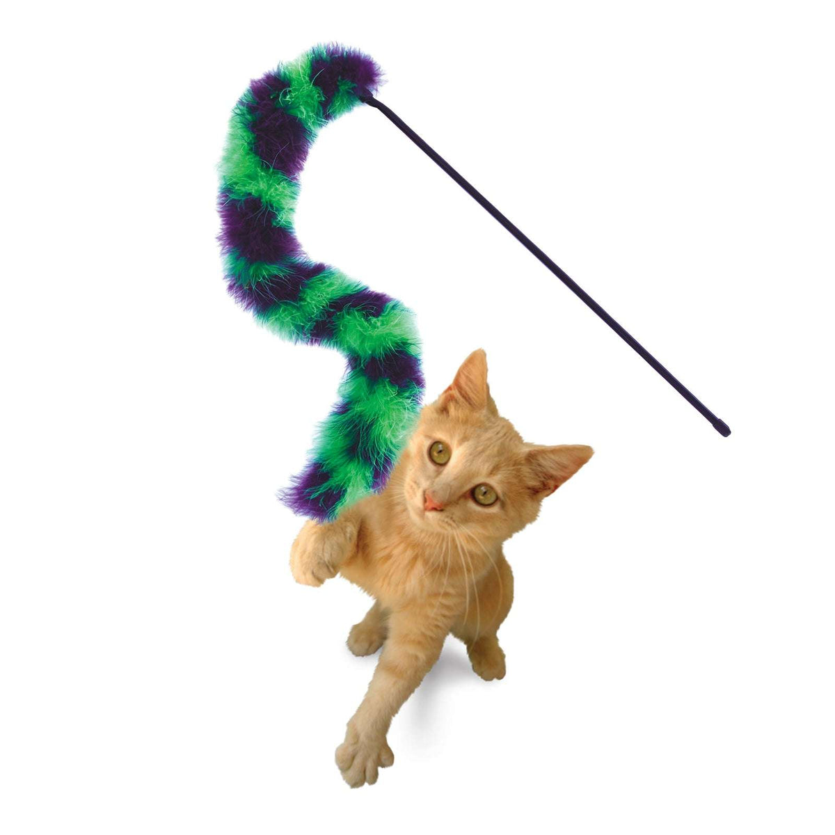 KONG Cat Active Twisted Boa Teaser Assorted Pet Savers