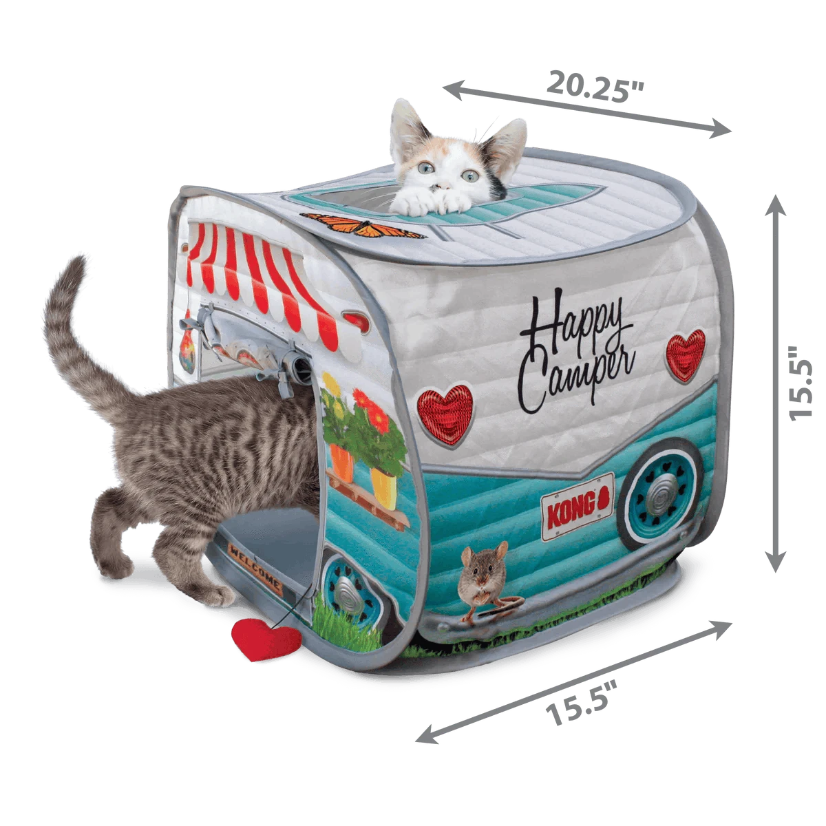 KONG Cat Play Spaces Camper Pet Savers