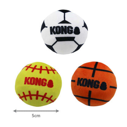 KONG Cat Sport Balls 2pk Assorted Pet Savers